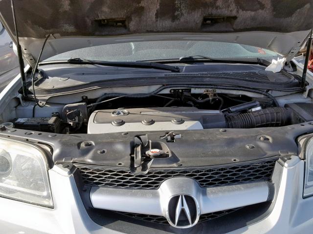 2HNYD18774H557580 - 2004 ACURA MDX TOURIN SILVER photo 7