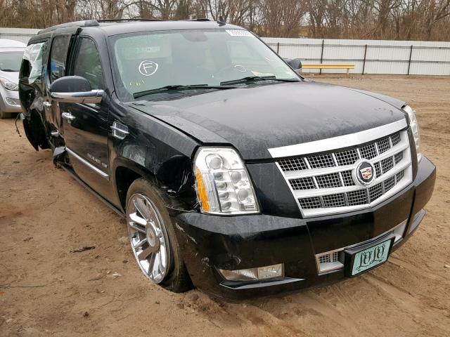 1GYS4KEF3CR169123 - 2012 CADILLAC ESCALADE E BLACK photo 1