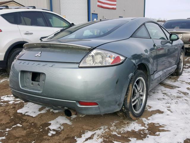 4A3AK24F47E016964 - 2007 MITSUBISHI ECLIPSE GS GRAY photo 4