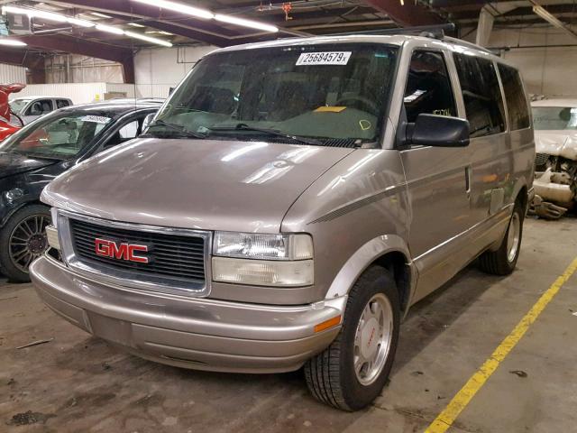 1GKEL19X14B508754 - 2004 GMC SAFARI XT TAN photo 2