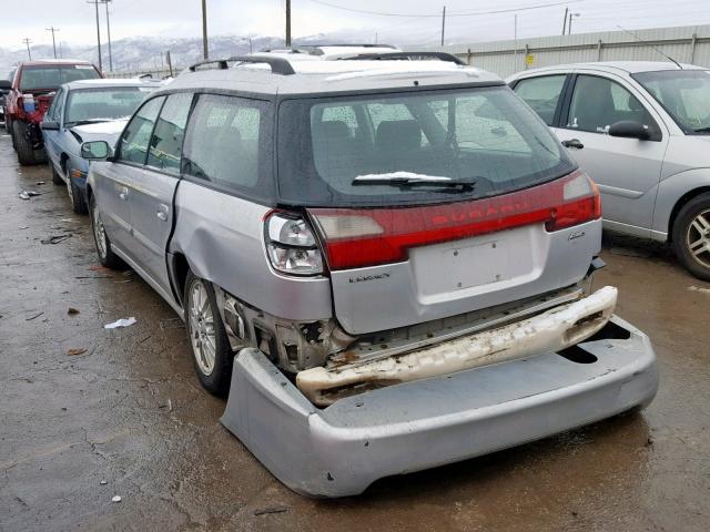 4S3BH625747305456 - 2004 SUBARU LEGACY L S SILVER photo 3