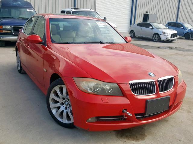 WBAVB33546AZ85962 - 2006 BMW 330 I RED photo 1