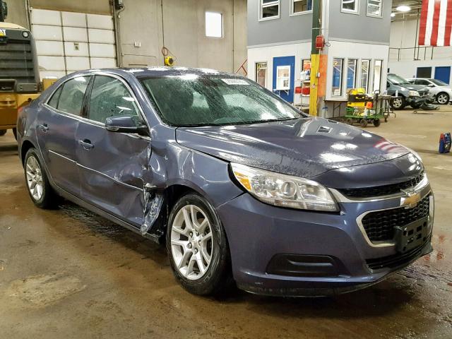 1G11C5SL1FF157745 - 2015 CHEVROLET MALIBU 1LT BLUE photo 1