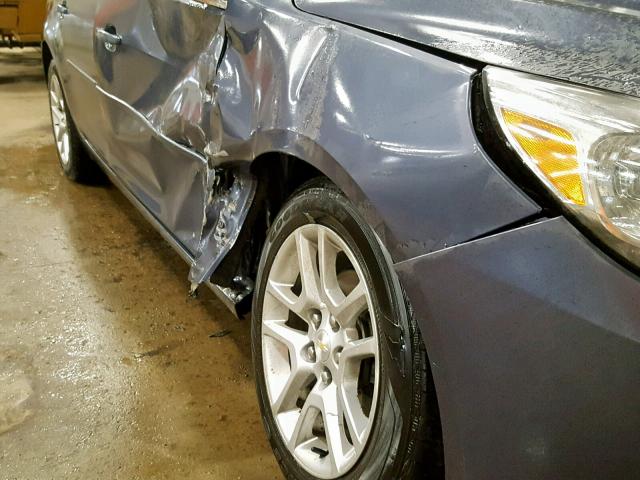 1G11C5SL1FF157745 - 2015 CHEVROLET MALIBU 1LT BLUE photo 9