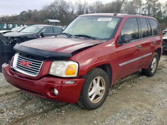 1GKDS13S082120299 - 2008 GMC ENVOY BURGUNDY photo 2