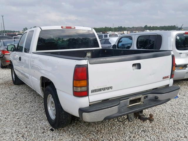 2GTEC19TX41102030 - 2004 GMC NEW SIERRA WHITE photo 3