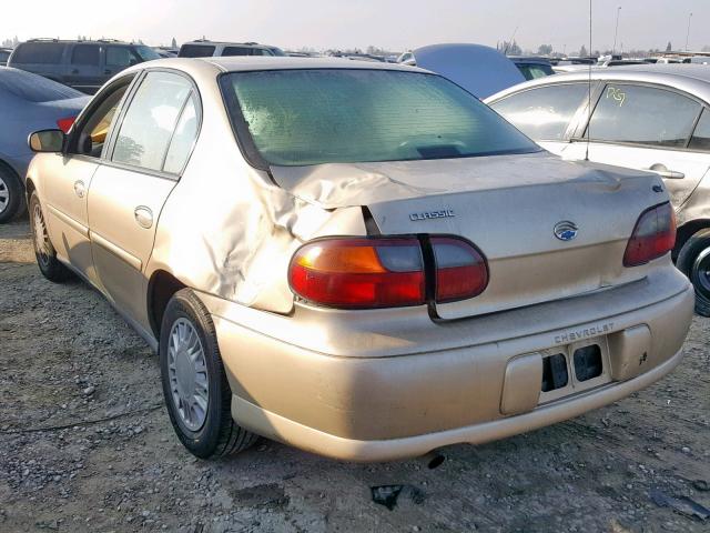 1G1ND52F64M675948 - 2004 CHEVROLET CLASSIC BEIGE photo 3