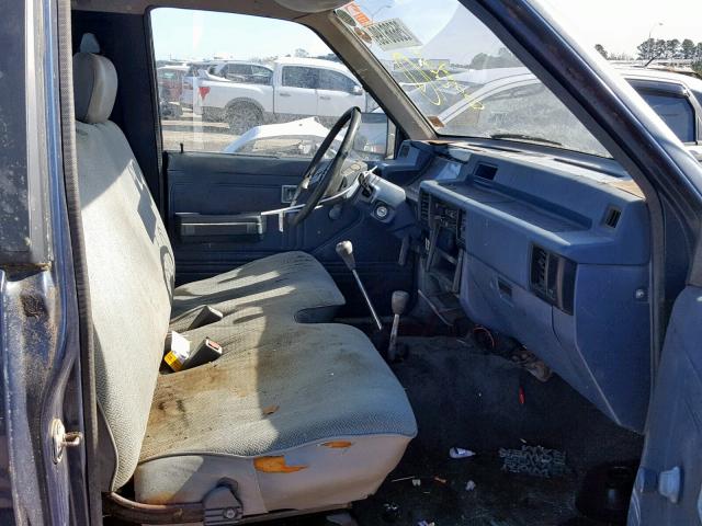 JB7FM24E0HP101753 - 1987 DODGE RAM 50 BLUE photo 5