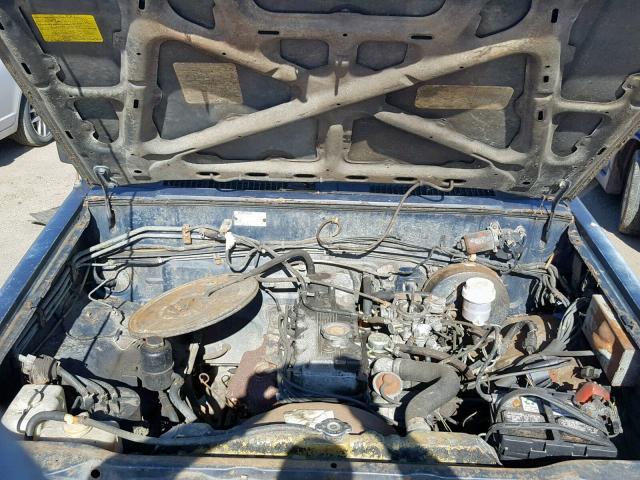 JB7FM24E0HP101753 - 1987 DODGE RAM 50 BLUE photo 7