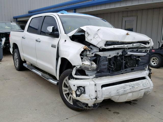 5TFAW5F1XEX377255 - 2014 TOYOTA TUNDRA CRE WHITE photo 1