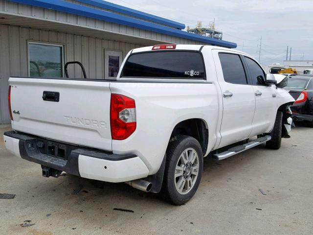 5TFAW5F1XEX377255 - 2014 TOYOTA TUNDRA CRE WHITE photo 4