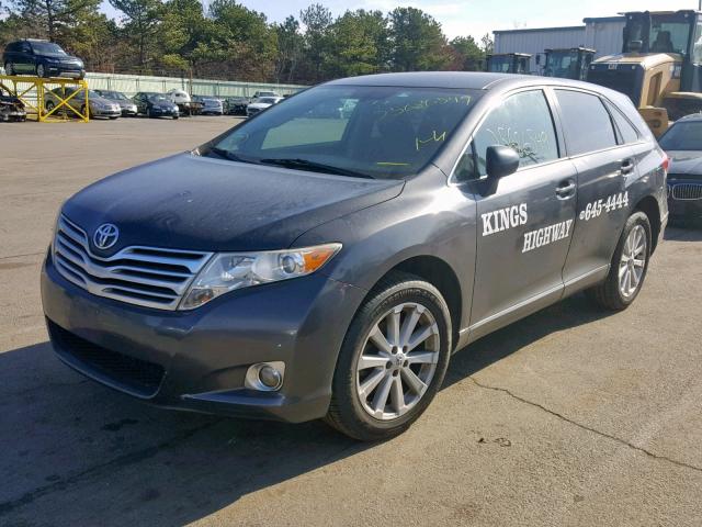 4T3BA3BB2BU023591 - 2011 TOYOTA VENZA BASE GRAY photo 2