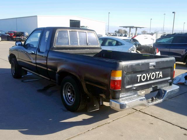 JT4RN93P7K0010954 - 1989 TOYOTA PICKUP 1/2 BLACK photo 3