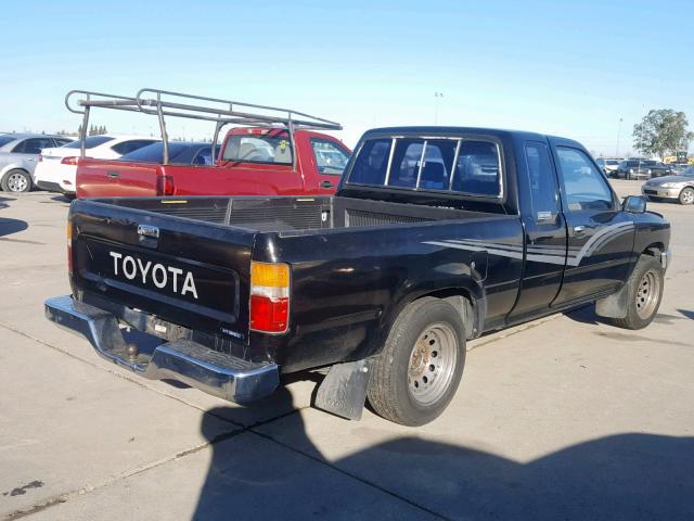 JT4RN93P7K0010954 - 1989 TOYOTA PICKUP 1/2 BLACK photo 4