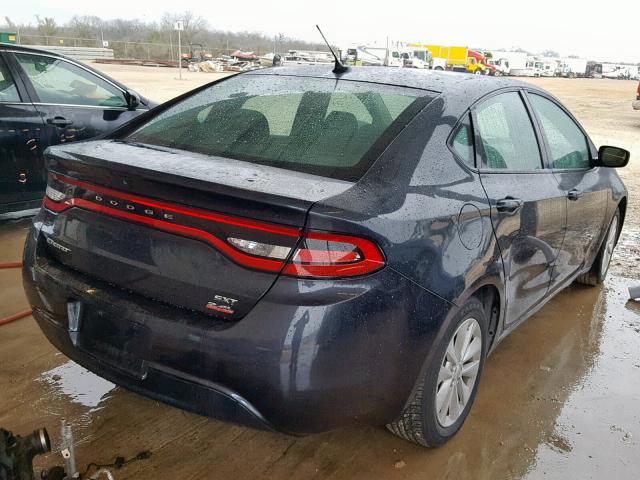 1C3CDFBB7ED854619 - 2014 DODGE DART SXT CHARCOAL photo 4