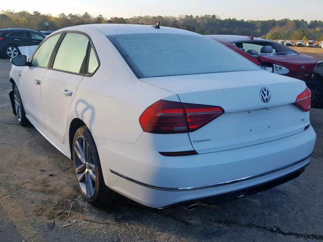 1VWAA7A37JC043959 - 2018 VOLKSWAGEN PASSAT S WHITE photo 3