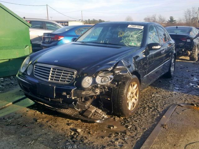 WDBUF26J15A541795 - 2005 MERCEDES-BENZ E 320 CDI BLACK photo 2