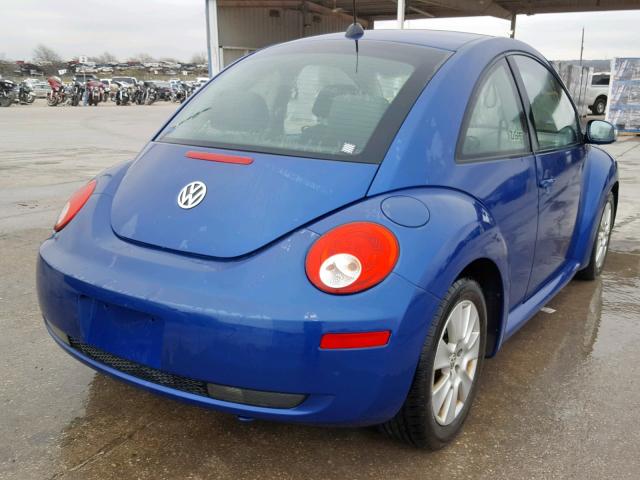 3VWPW31C58M513824 - 2008 VOLKSWAGEN NEW BEETLE Mavi foto 4