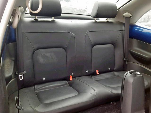 3VWPW31C58M513824 - 2008 VOLKSWAGEN NEW BEETLE Mavi foto 6