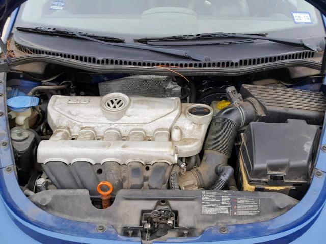 3VWPW31C58M513824 - 2008 VOLKSWAGEN NEW BEETLE Mavi foto 7