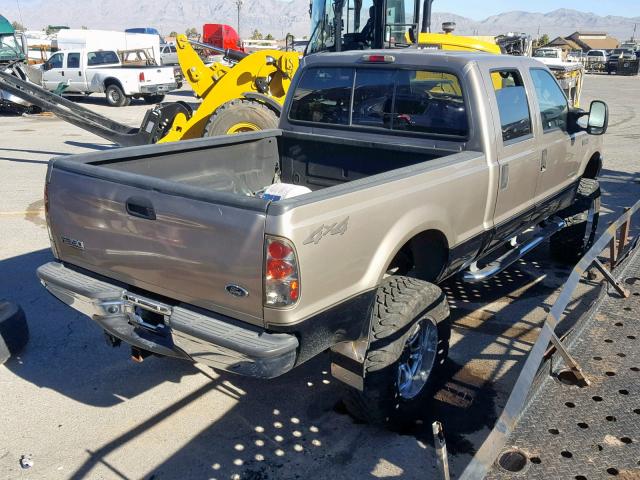 1FTSW31F22EC86824 - 2002 FORD F350 SRW S BROWN photo 4