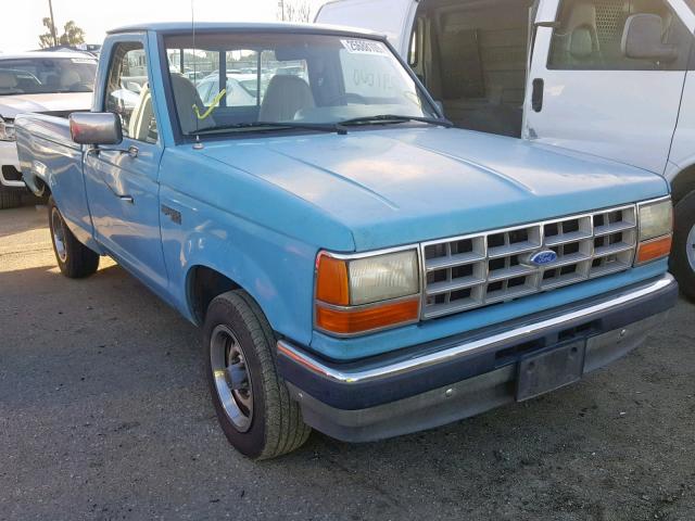 1FTCR10X2MUC49856 - 1991 FORD RANGER BLUE photo 1