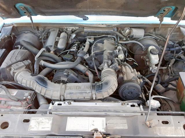 1FTCR10X2MUC49856 - 1991 FORD RANGER BLUE photo 7