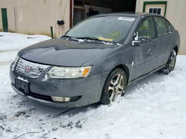 1G8AL52F35Z147808 - 2005 SATURN ION LEVEL GRAY photo 2