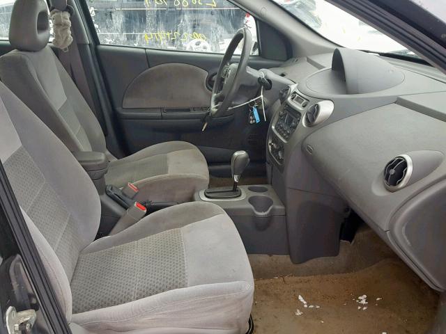 1G8AL52F35Z147808 - 2005 SATURN ION LEVEL GRAY photo 5