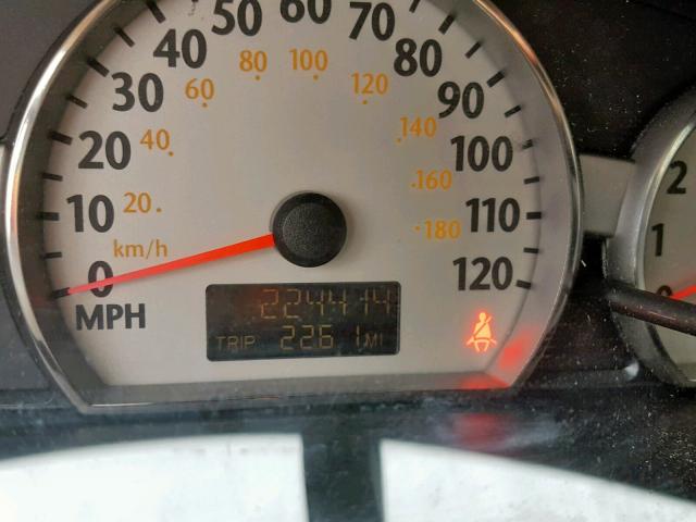 1G8AL52F35Z147808 - 2005 SATURN ION LEVEL GRAY photo 8