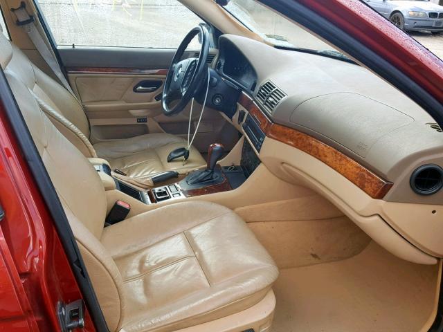 WBADP6343YBV65211 - 2000 BMW 528 IT AUT RED photo 5