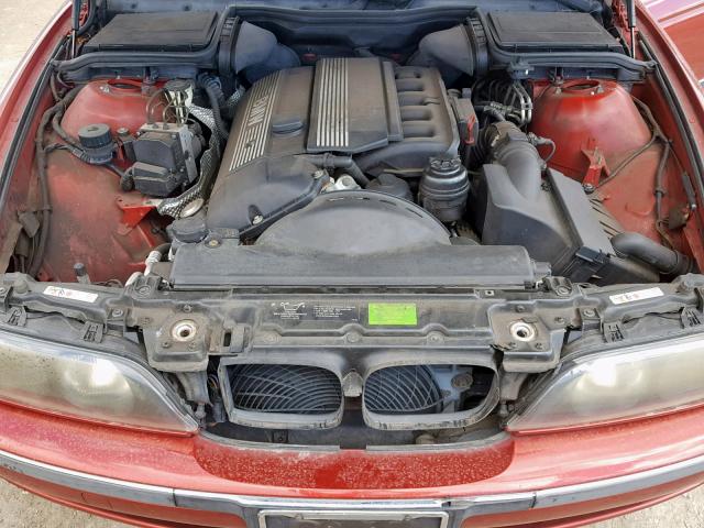 WBADP6343YBV65211 - 2000 BMW 528 IT AUT RED photo 7