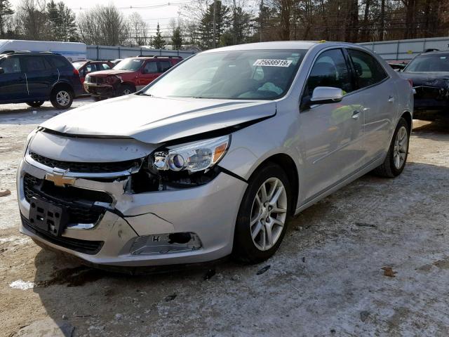 1G11C5SL8FF209856 - 2015 CHEVROLET MALIBU 1LT SILVER photo 2