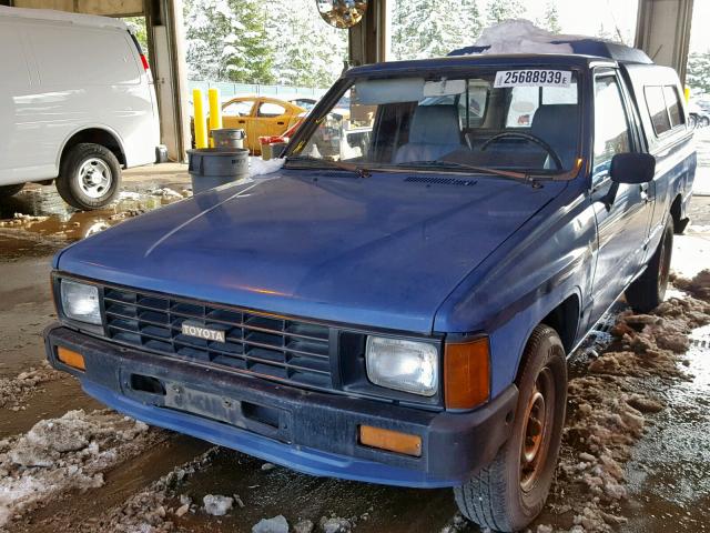 JT4RN50R6G0167946 - 1986 TOYOTA PICKUP 1/2 BLUE photo 2