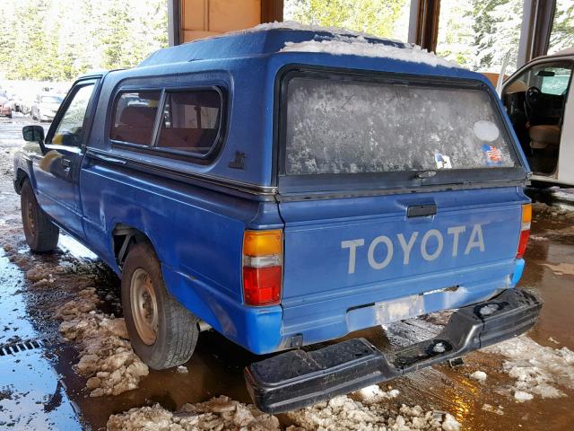 JT4RN50R6G0167946 - 1986 TOYOTA PICKUP 1/2 BLUE photo 3