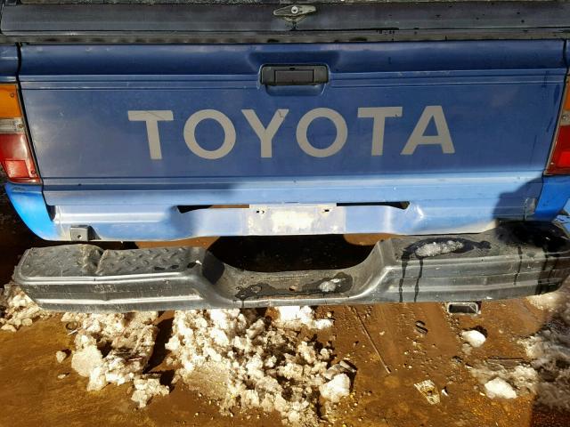 JT4RN50R6G0167946 - 1986 TOYOTA PICKUP 1/2 BLUE photo 9