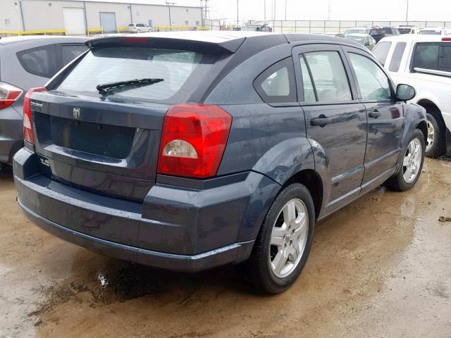 1B3HB28B68D715921 - 2008 DODGE CALIBER GRAY photo 4