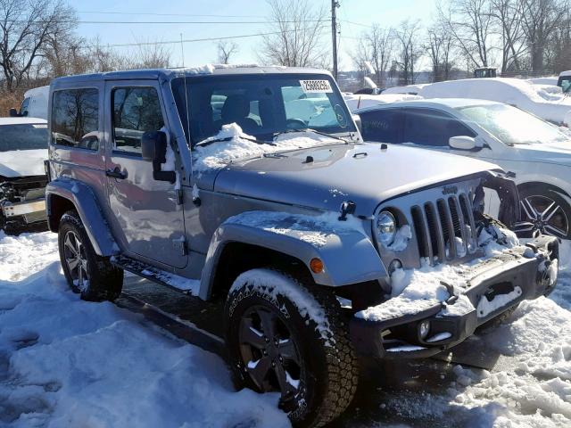 1C4AJWAG3JL885164 - 2018 JEEP WRANGLER S SILVER photo 1