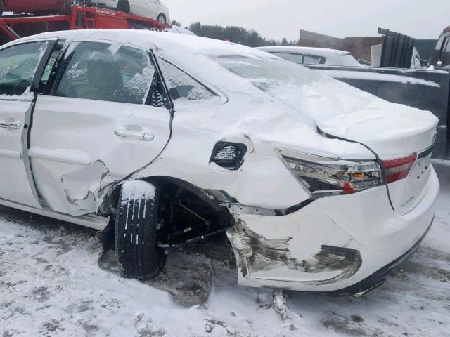 4T1BK1EB7GU237280 - 2016 TOYOTA AVALON XLE WHITE photo 9