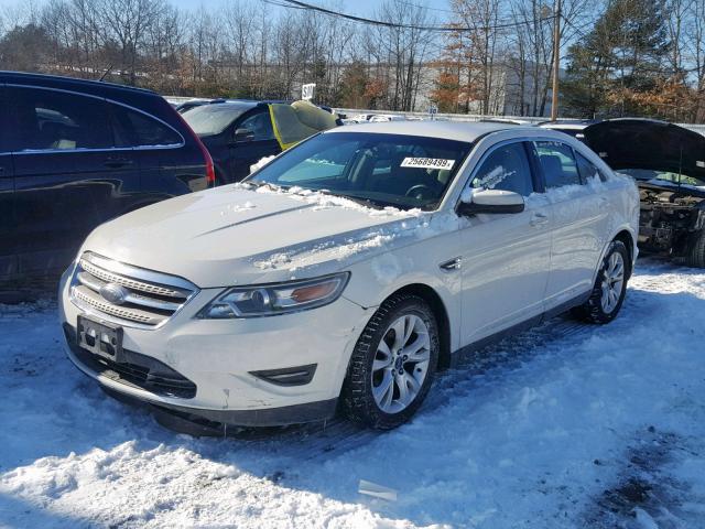 1FAHP2EW6AG126434 - 2010 FORD TAURUS SEL WHITE photo 2