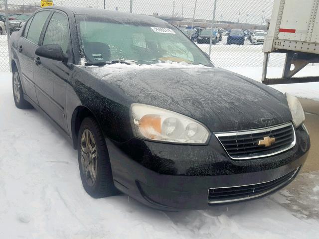 1G1ZS51896F179298 - 2006 CHEVROLET MALIBU LS Қара фото 1
