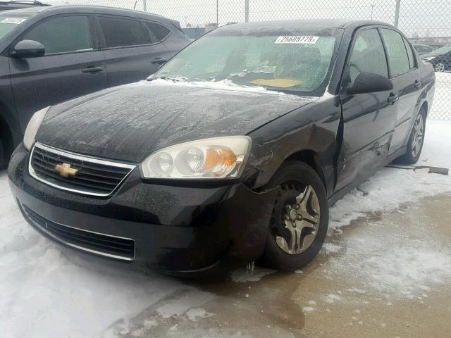 1G1ZS51896F179298 - 2006 CHEVROLET MALIBU LS Қара фото 2