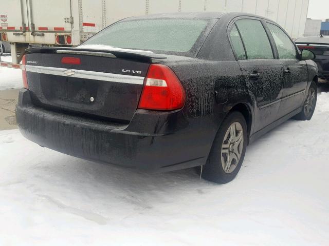 1G1ZS51896F179298 - 2006 CHEVROLET MALIBU LS Қара фото 4