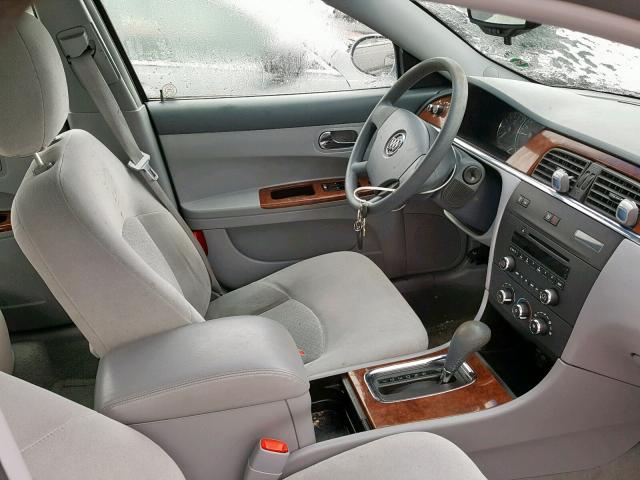 2G4WC582361150231 - 2006 BUICK LACROSSE C BLUE photo 5