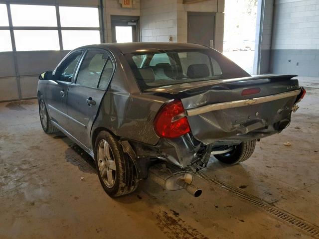 1G1ZU53856F270723 - 2006 CHEVROLET MALIBU LTZ GRAY photo 3