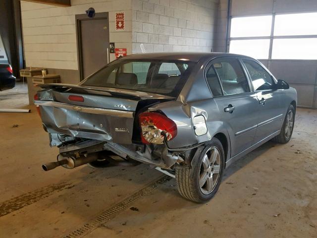 1G1ZU53856F270723 - 2006 CHEVROLET MALIBU LTZ GRAY photo 4