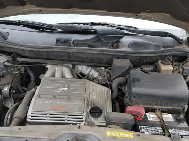 JT6GF10UXX0038701 - 1999 LEXUS RX 300 GOLD photo 7