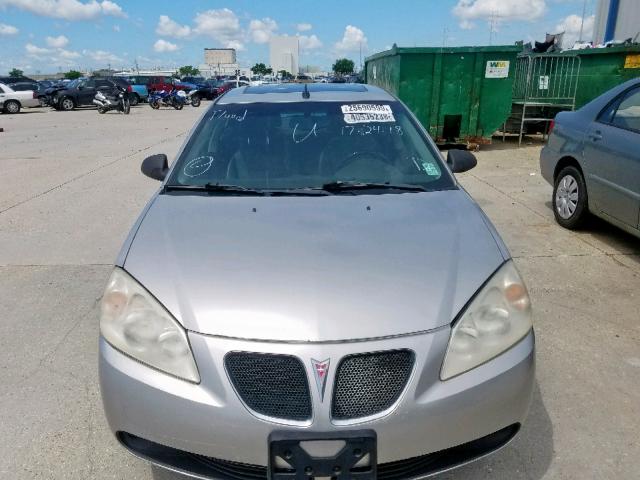 1G2ZH558264156901 - 2006 PONTIAC G6 GT SILVER photo 9