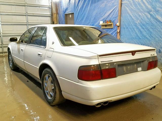 1G6KS54Y0XU927960 - 1999 CADILLAC SEVILLE SL WHITE photo 3