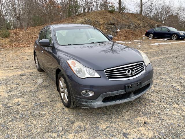 JNKAJ09F28M356073 - 2008 INFINITI EX35 BASE GRAY photo 1